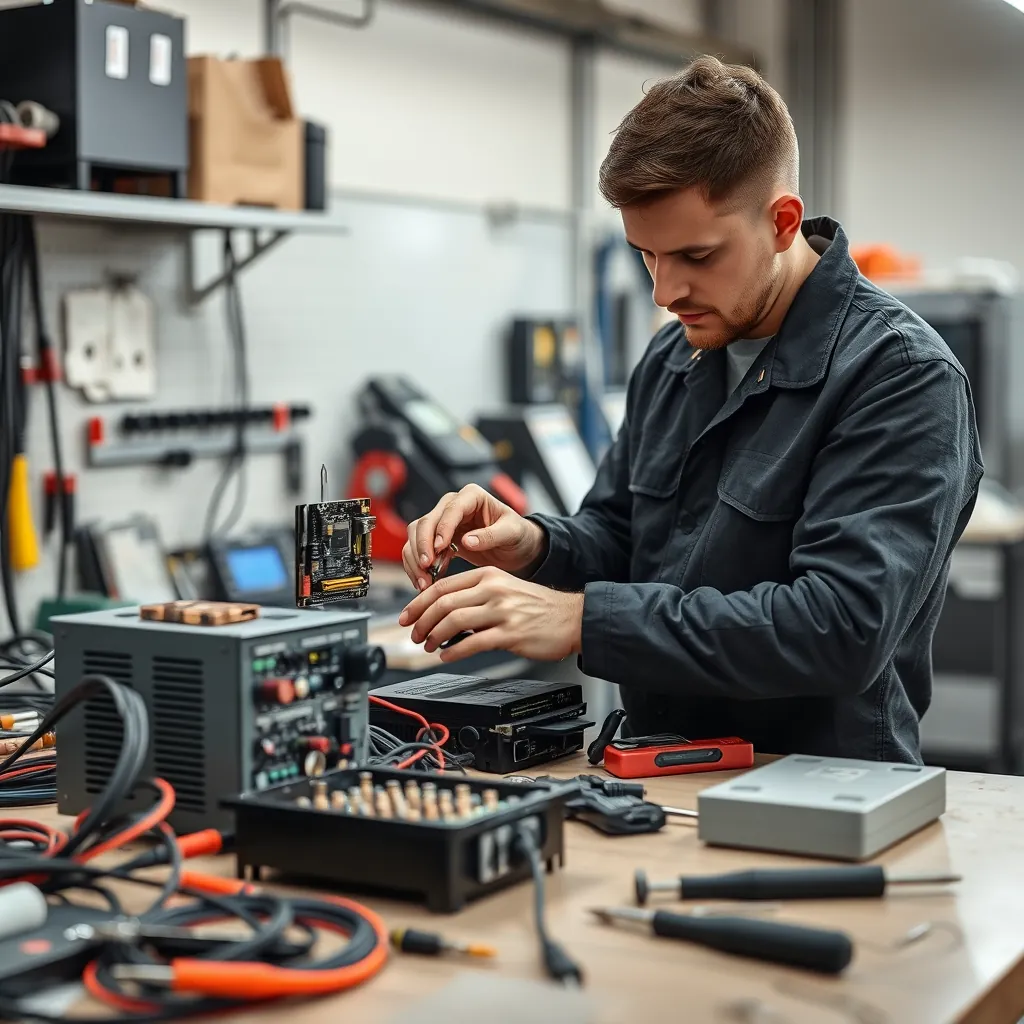 Reparacion de equipos electricos y electronicos