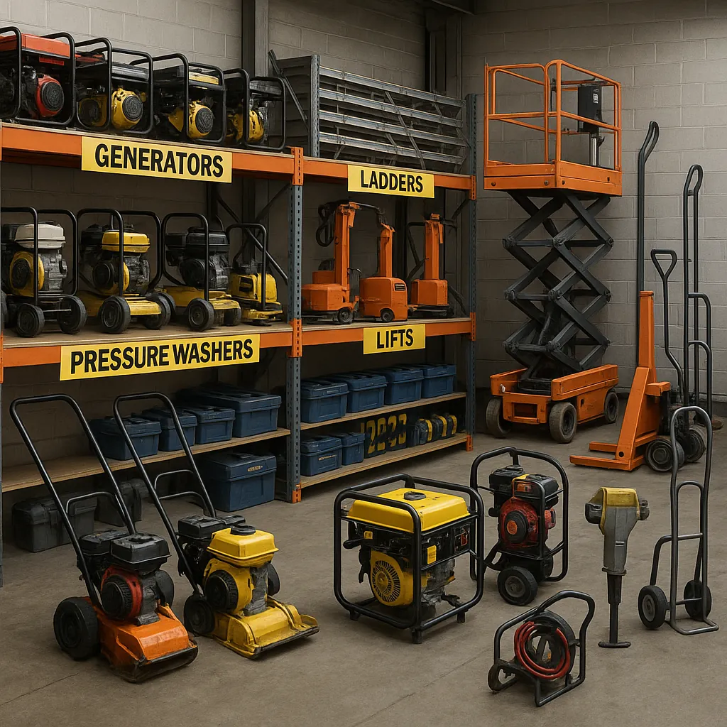 Alquiler y arrendamiento de equipos